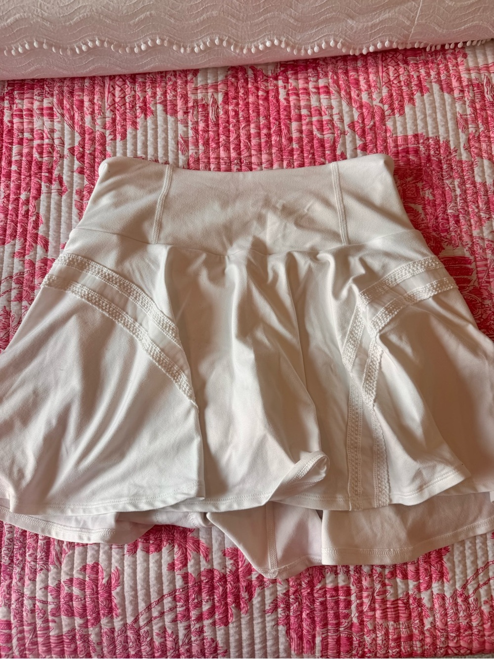 FP Movement by Free People White Flared Mini Skirt